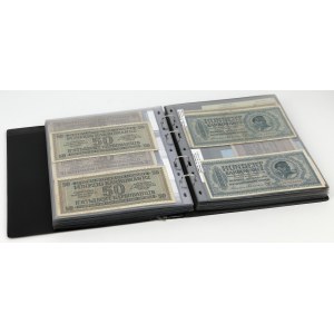 Klaser z banknotami Ukrainy (~290szt)