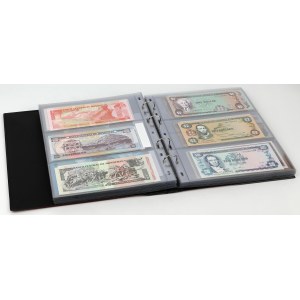 Klaser z banknotami zagranicznymi Ameryka i trochę Australii (~199szt)