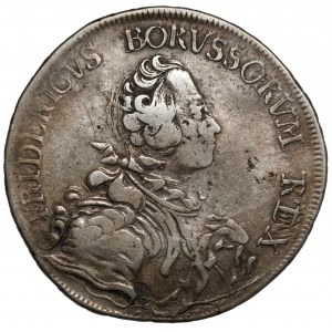 Śląsk, Fryderyk II Wielki, Talar 1750-B, Wrocław