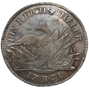 Śląsk, Fryderyk II Wielki, Talar 1771-B, Wrocław