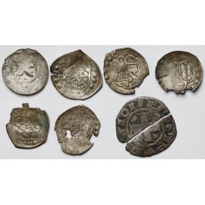 Europa, Fenigi / Halerze (?) - zestaw (7szt)