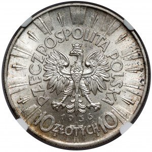 Piłsudski 10 złotych 1936