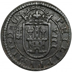 Hiszapania, Filip III, 8 maravedis 1606, Segovia