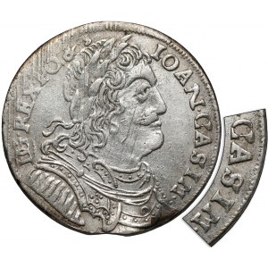 Jan II Kazimierz, Ort Wschowa 1653 MW - CASIM - rzadki