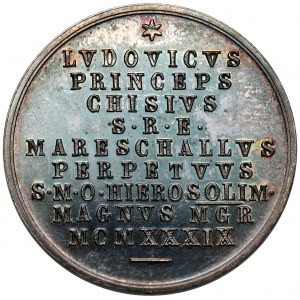Watykan, Sede Vacante, Medal 1939 - Ludovico Chigi