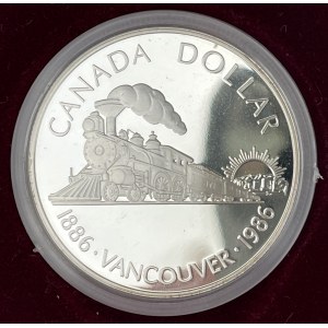 Kanada, Monety i banknot - 1-2 dolara 1986-1996 - zestaw (3szt)