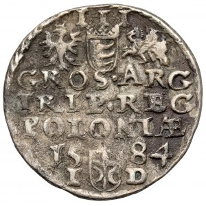 Stefan Batory, Trojak Olkusz 1584 - PÓŁLEWEK - rzadkość