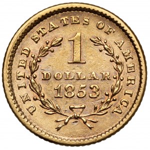 USA, Dolar 1853, Philadelphia