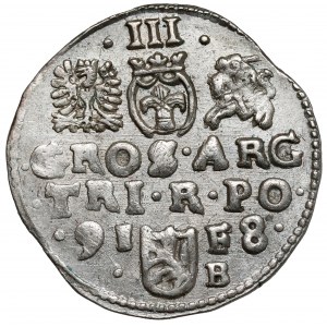 Zygmunt III Waza, Trojak Bydgoszcz 1598 - rzadki