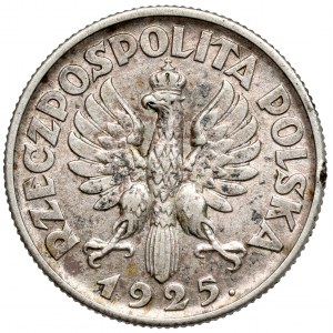 Kobieta i kłosy 1 złoty 1925