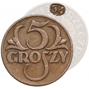 5 groszy 1934 - rzadkie