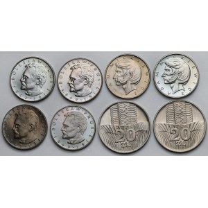 10 i 20 złotych 1973-1976 - zestaw (8szt)