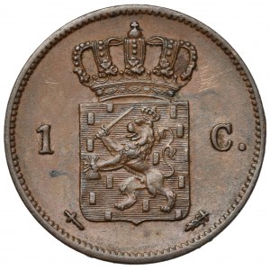 Niderlandy, Willem III, Cent 1863