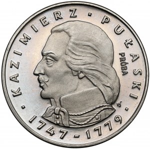 Próba NIKIEL 100 złotych 1976 Pułaski - w lewo
