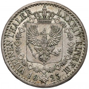 Prusy, Friedrich Wilhelm III, 1/6 talara 1823-A, Berlin