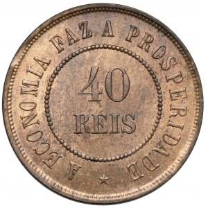 Brazylia, 40 reis 1901