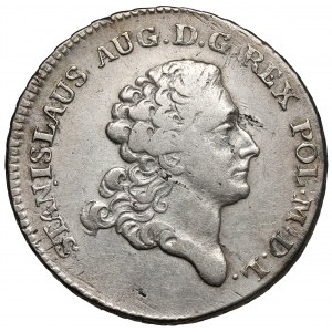 Poniatowski, Dwuzłotówka 1777 EB - rzadki rok