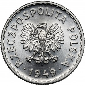 1 złoty 1949 Al