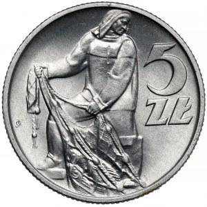 Rybak 5 złotych 1959