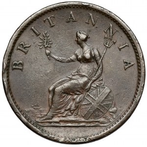 Wlk. Brytania, Jerzy III, Penny 1806