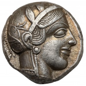 Grecja, Attyka, Ateny, Tetradrachma (454-404 p.n.e.) - sówka
