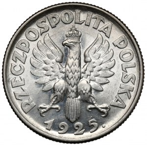 Kobieta i kłosy 1 złoty 1925