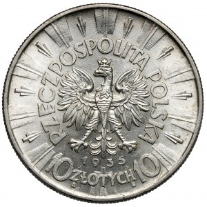 Piłsudski 10 złotych 1935