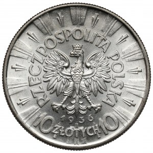Piłsudski 10 złotych 1936