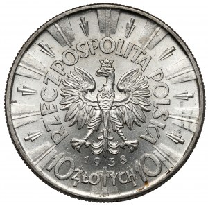 Piłsudski 10 złotych 1938