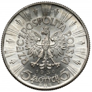 Piłsudski 5 złotych 1936