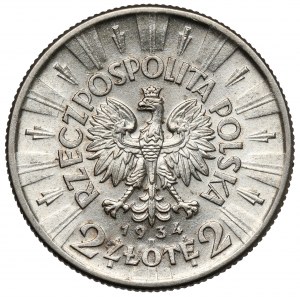 Piłsudski 2 złote 1934