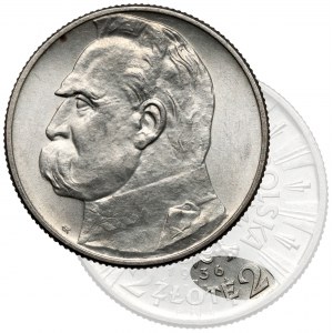 Piłsudski 2 złote 1936 - rzadki rok