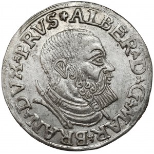 Prusy, Albrecht Hohenzollern, Trojak Królewiec 1537