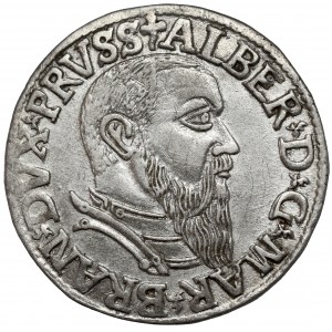 Prusy, Albrecht Hohenzollern, Trojak Królewiec 1542
