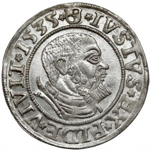 Prusy, Albrecht Hohenzollern, Grosz Królewiec 1535