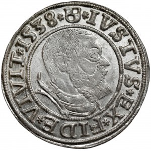 Prusy, Albrecht Hohenzollern, Grosz Królewiec 1538
