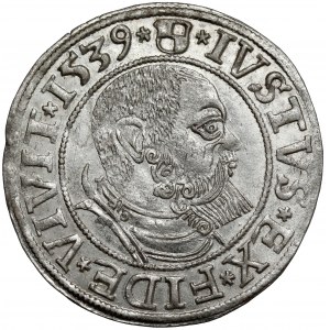 Prusy, Albrecht Hohenzollern, Grosz Królewiec 1539