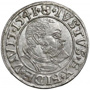 Prusy, Albrecht Hohenzollern, Grosz Królewiec 1541 - krótka broda