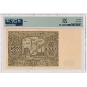 1.000 złotych 1947 - mała litera - G