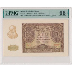 100 złotych 1940 - Ser.E