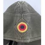 Niemcy, USA i ZSRR, Furażerki po 1945 i flagi - zestaw (9szt)
