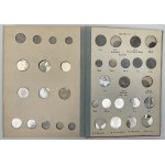 Monety Polskie 1949-1975 + klaser na II RP - zestaw