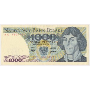 1.000 złotych 1975 - BC