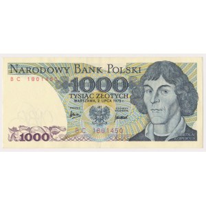 1.000 złotych 1975 - BC