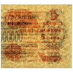5 groszy 1924 - prawa połowa