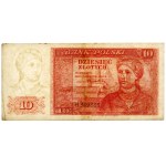 Londyn, 10 złotych 1939 - H - seria spoza puli - RZADKOŚĆ