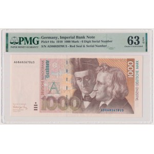 Niemcy, 1.000 Deutsche mark 1991