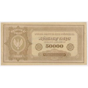 50.000 marek 1922 - X