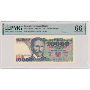 10.000 zł 1987 - D