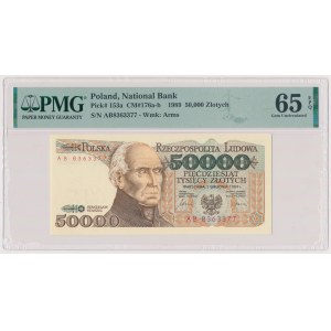 50.000 zł 1989 - AB